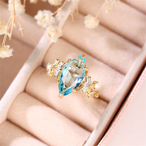 Creative New Leaf Shape Simple Women's Ring - Norellé