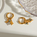 Fashion Stainless Steel Star Moon Ear Clip - Norellé
