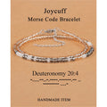 Hand-woven Adjustable Bead Crystal Multi-layer Password Bracelet - Norellé