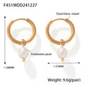 Baroque Freshwater Pearl Necklace Bracelet Earrings Ins Niche Sweet - Norellé