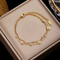Sweet Double-layer Bracelet Ins Personalized Minority Bracelet Chain - Norellé