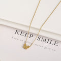 Simple Fashion Personality Temperament Butterfly Necklace - Norellé