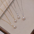 Pearl S925 Silver Stud Earrings For Women - Norellé