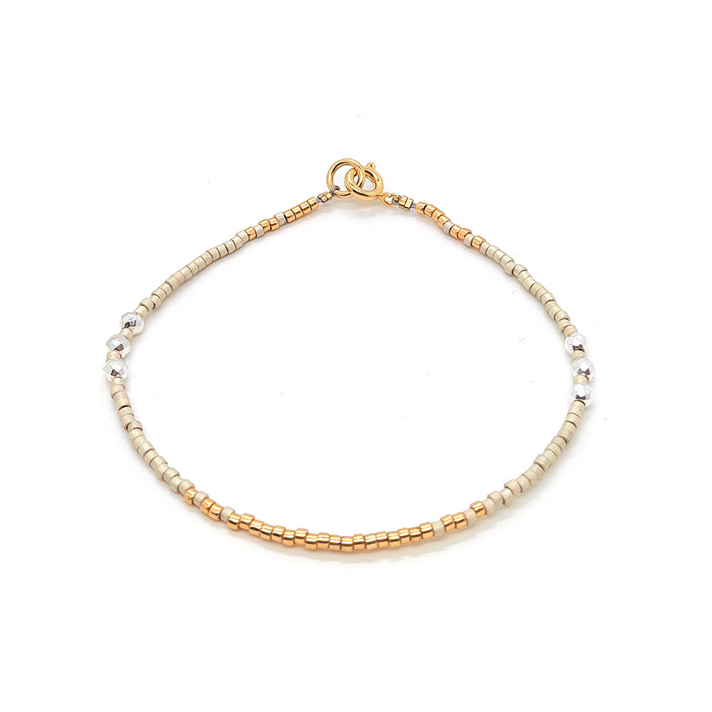 Women's European And American Retro Fashion Bead Woven Handmade Bracelet - Norellé