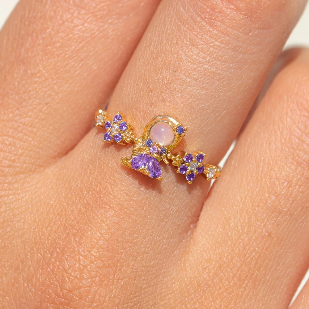 Open Adjustable Princess Ring For Women - Norellé