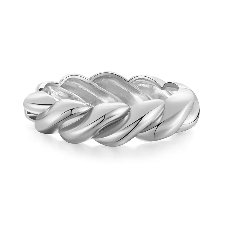 Female Twist Design Croissant Thread Creative Bracelet - Norellé