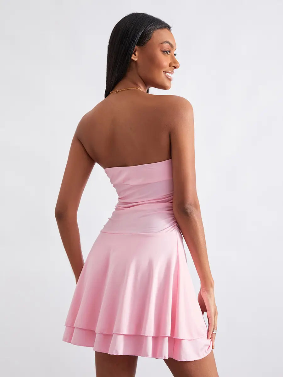 Women’s Sleeveless Strapless Dress