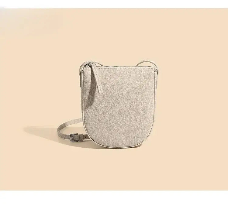 Genuine Leather Real Cowhide Women’s Versatile Fashion Phone Bag