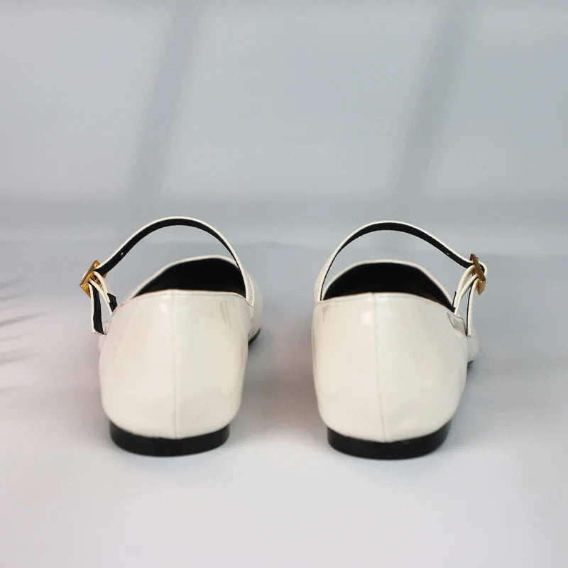 Women’s Shoes Shallow Buckle Strap Soft Sole High Quality