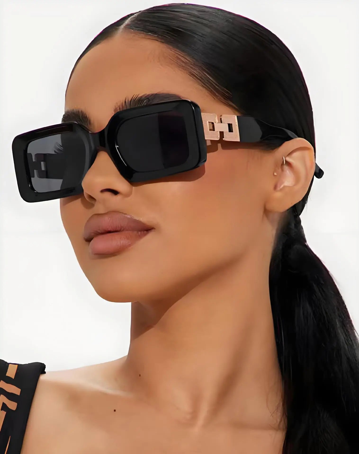 Rectangle Sunglasses Women Square Sun Glasses