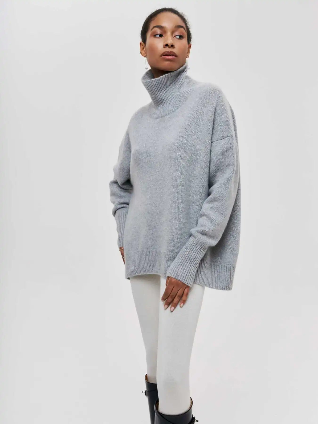 O-neck Knit Sweater Autumn and Winter Women’s