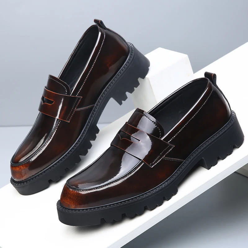 Soft Leather Breathable Loafers