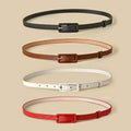 Thin Waistband Pin Buckle Adjustable Belt