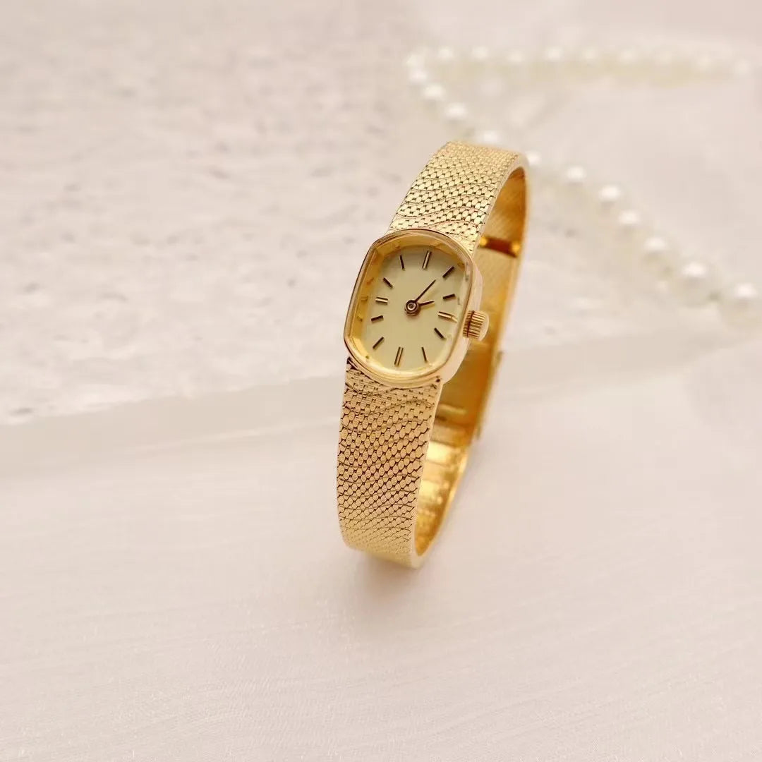 Women’s Watch Vintage Gold Luxury High end