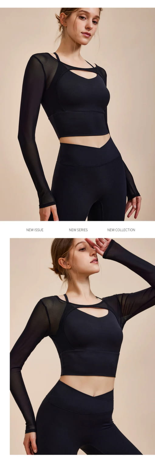 Long Sleeve Sports Shirts Women