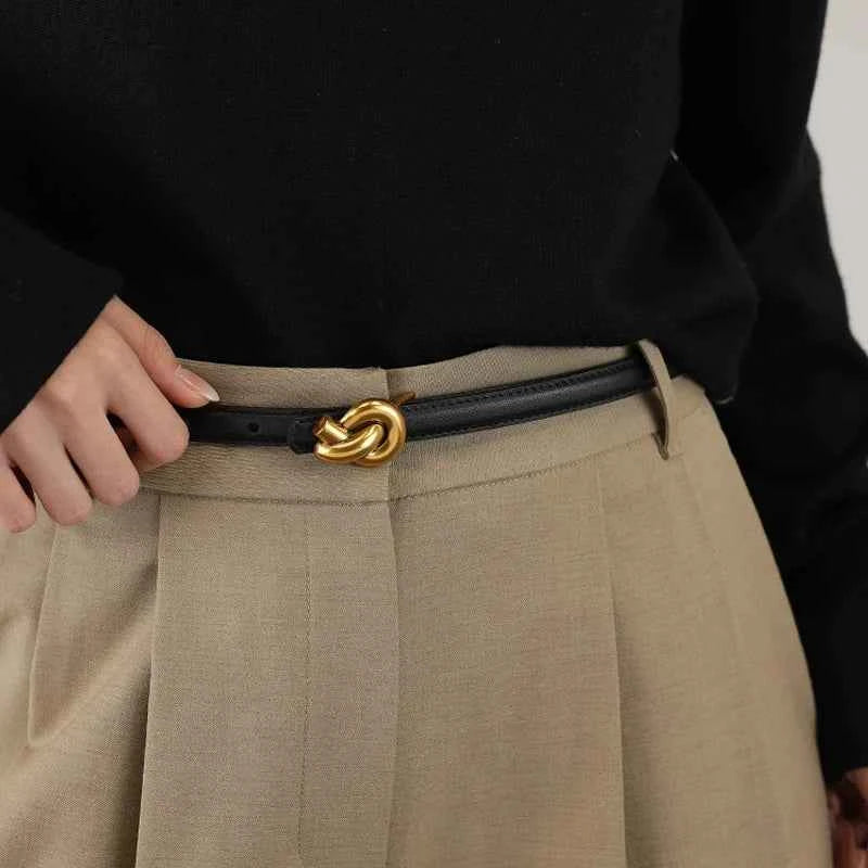 Premium Genuine Leather Women's Belt