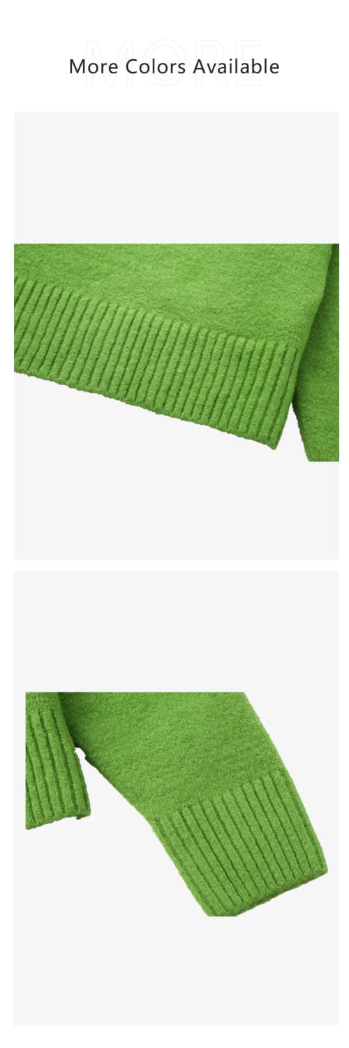 Women’s Half High Neck Soft Knit Pullover Sweater