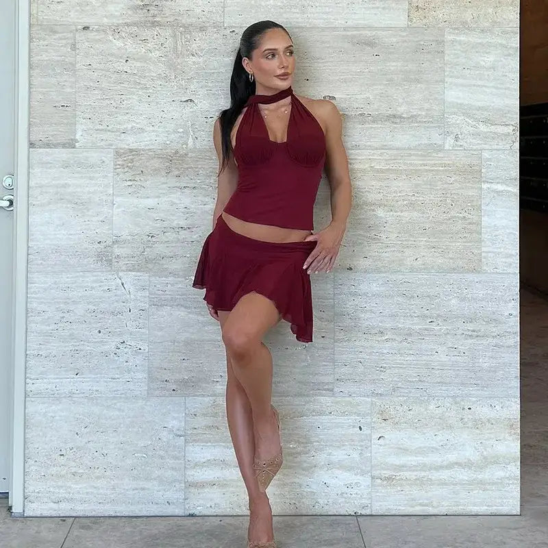 Skirt Two Piece Sets Women