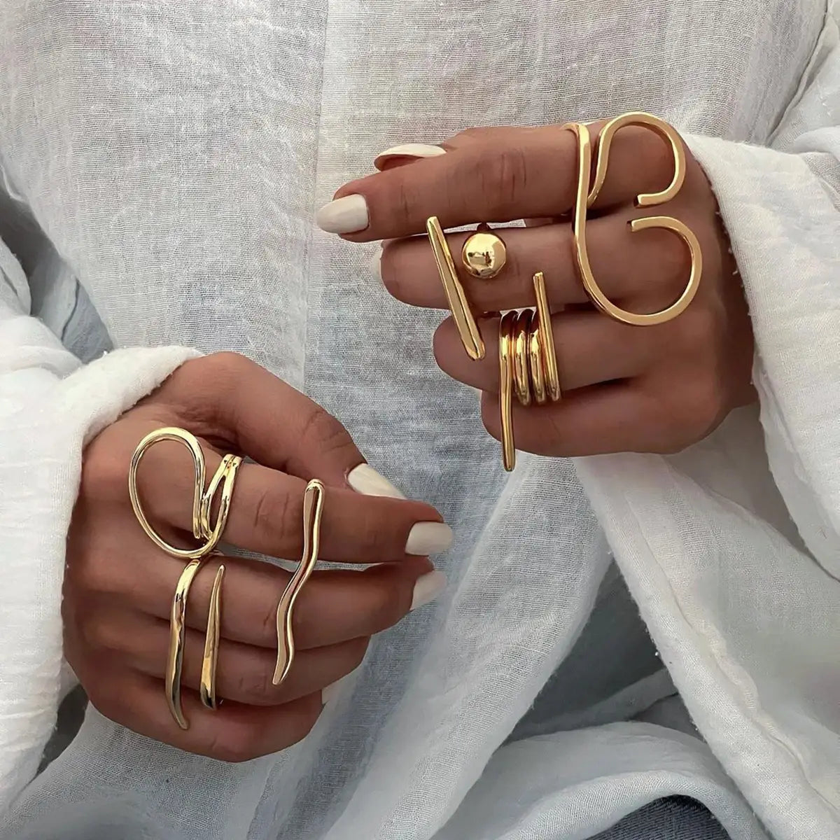 Chic Stainless Steel Personality Minimalist Classy Ring