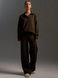 Winter Thick Women Knitted Suits Soft 2 Pieces Sets - Norellé