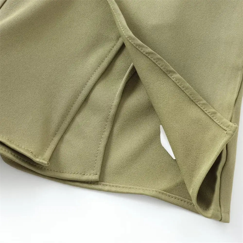 Women’s Design Sense Niche Atmospheric French Skirt Pants