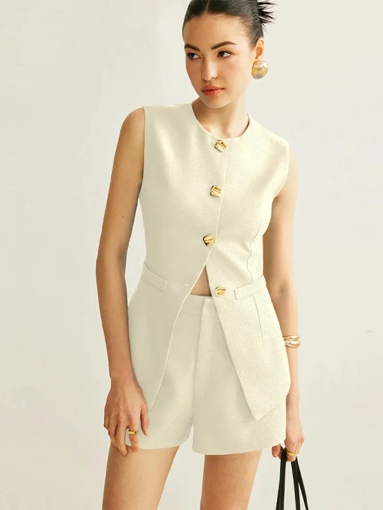 Elegant Shorts 2 Pieces Sets Women