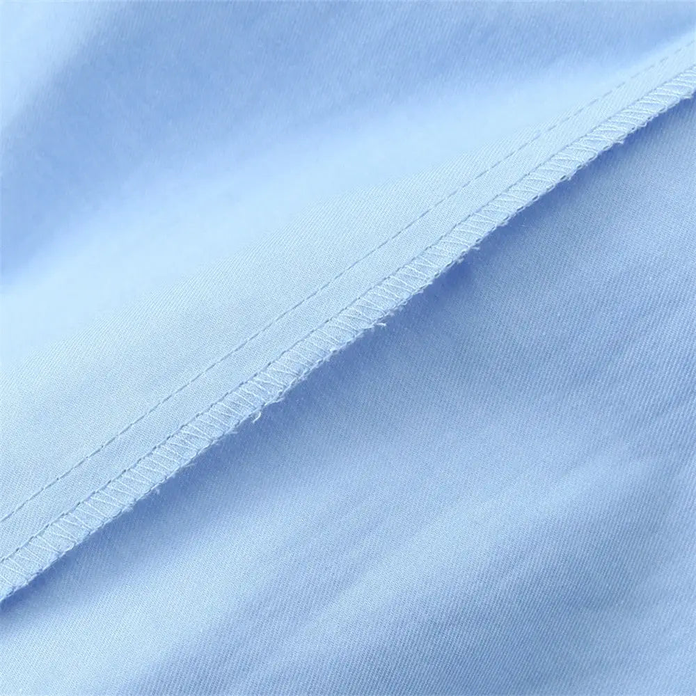 Women’s Casual Waist Button Up Long Sleeved Shirt