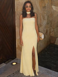 Scarf Collar Off-shoulder Maxi Dress Women - Norellé