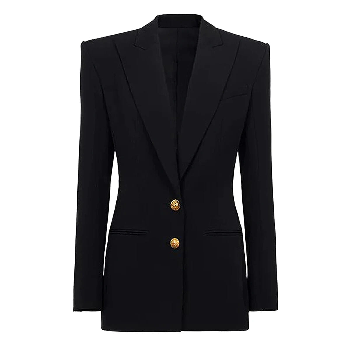 Spring and Autumn Two Button Slimming Long Sleeve Women’s Blazer