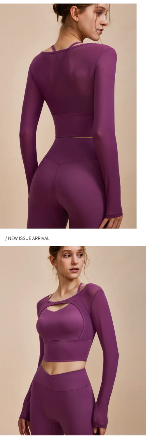 Long Sleeve Sports Shirts Women