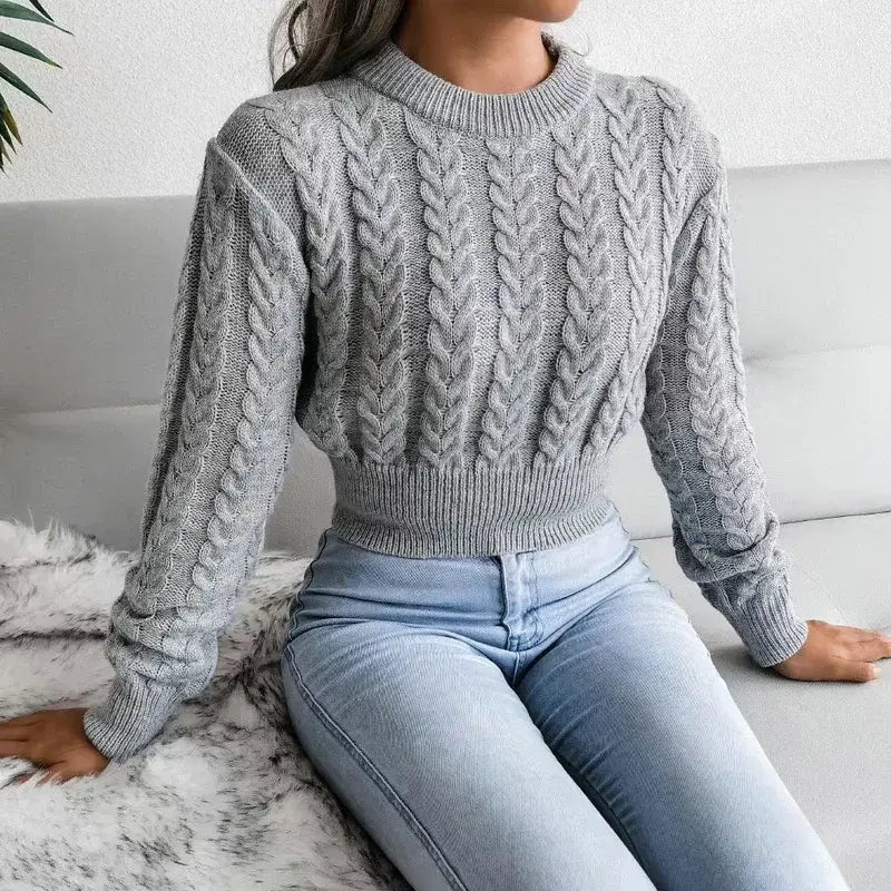 Twists Knitted Pullover