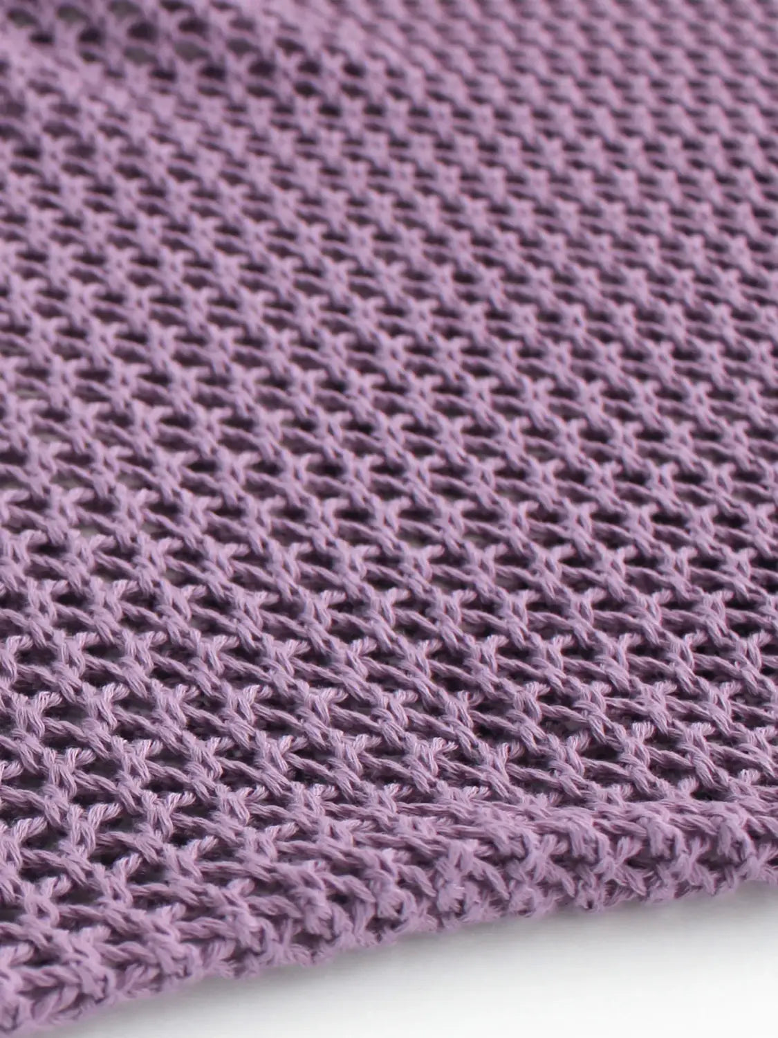 Women’s Knitted Short Skirt with Hollow Straps and Slit Beach Cover Up