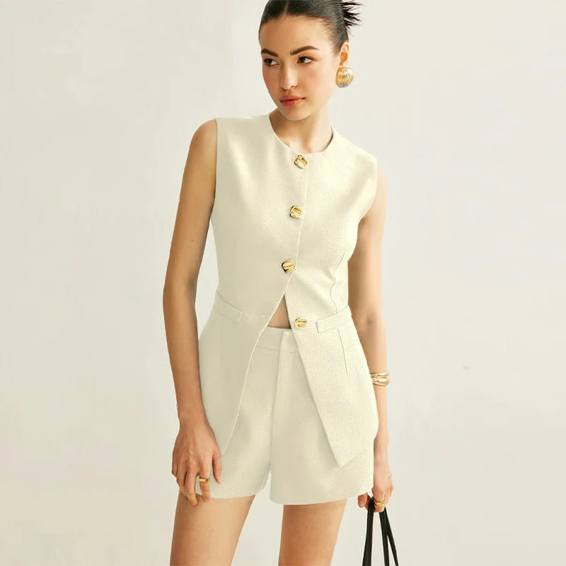 Elegant Shorts 2 Pieces Sets Women