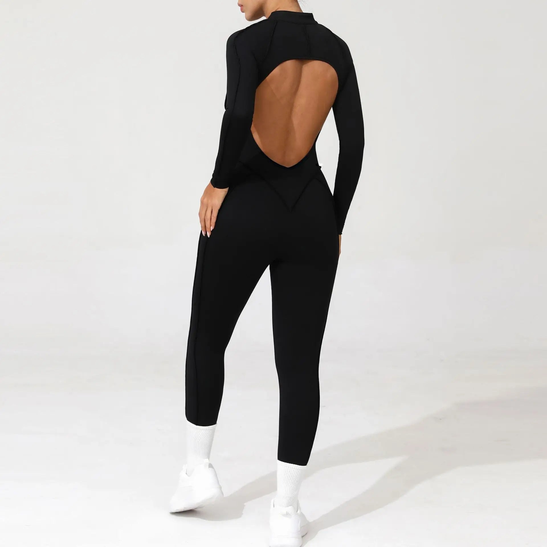 Women One Piece V Back Tracksuit