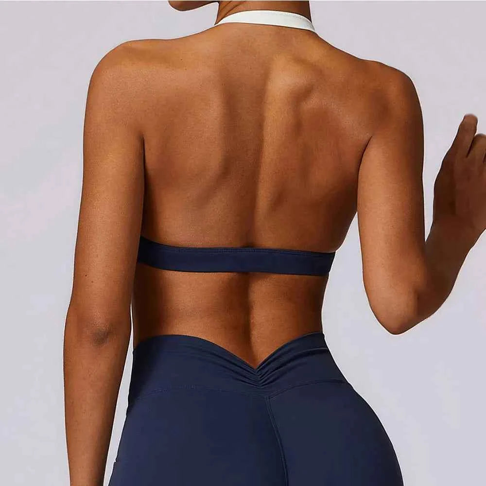 Women Sports Bra Halter Top