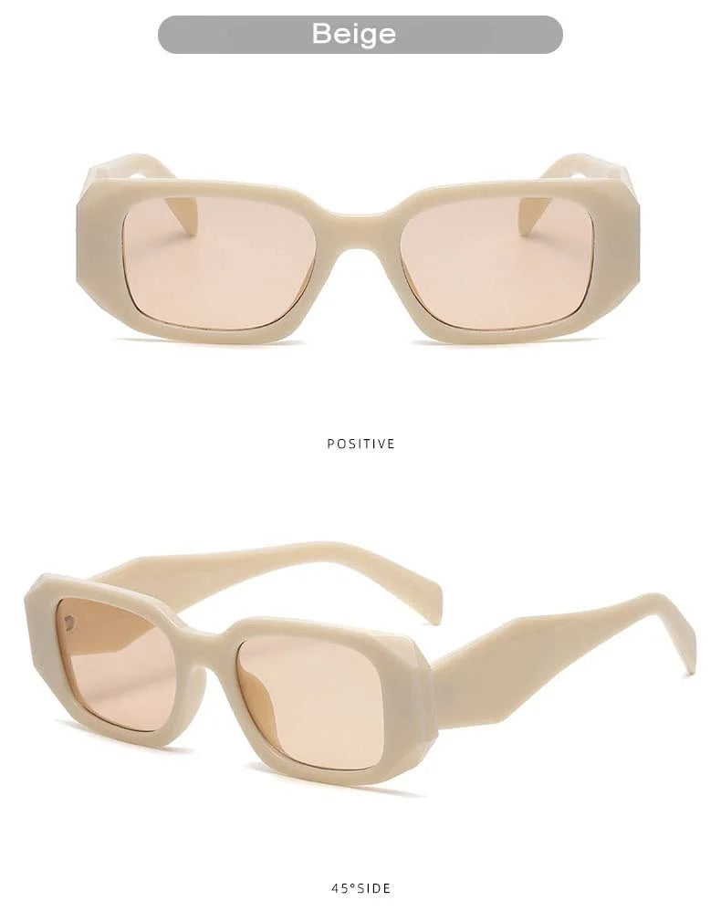 Square Vintage Sunglasses Woman