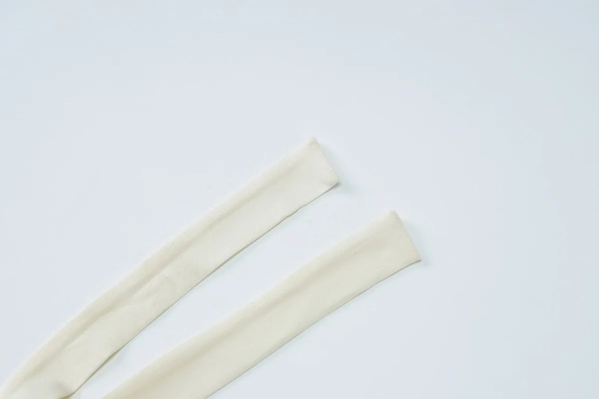 Elegant Two Piece Sets Sleeveless Frill Halter Twist Top Dress