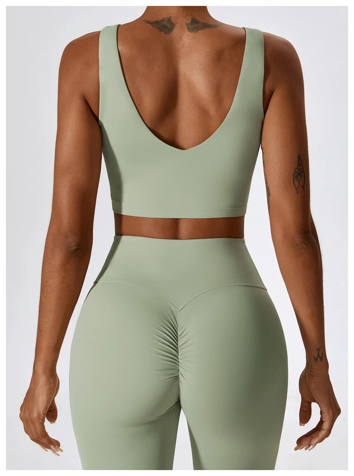 Gym Yoga Suit 2PCS Tight Fitting Sports Set