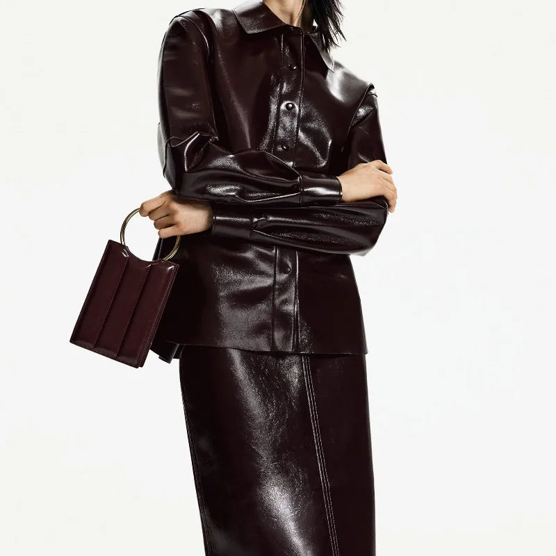 Vintage Women Leather Sets