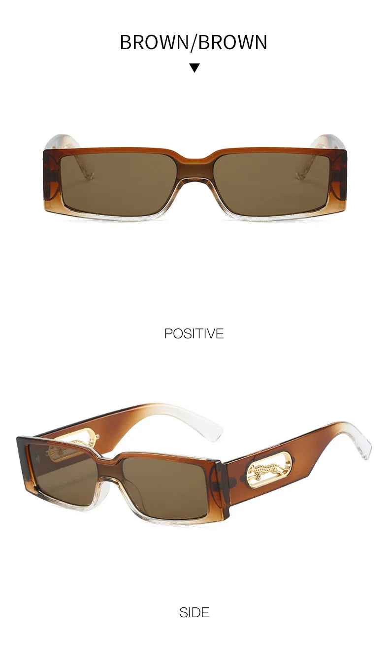 Rectangle Sunglasses Women