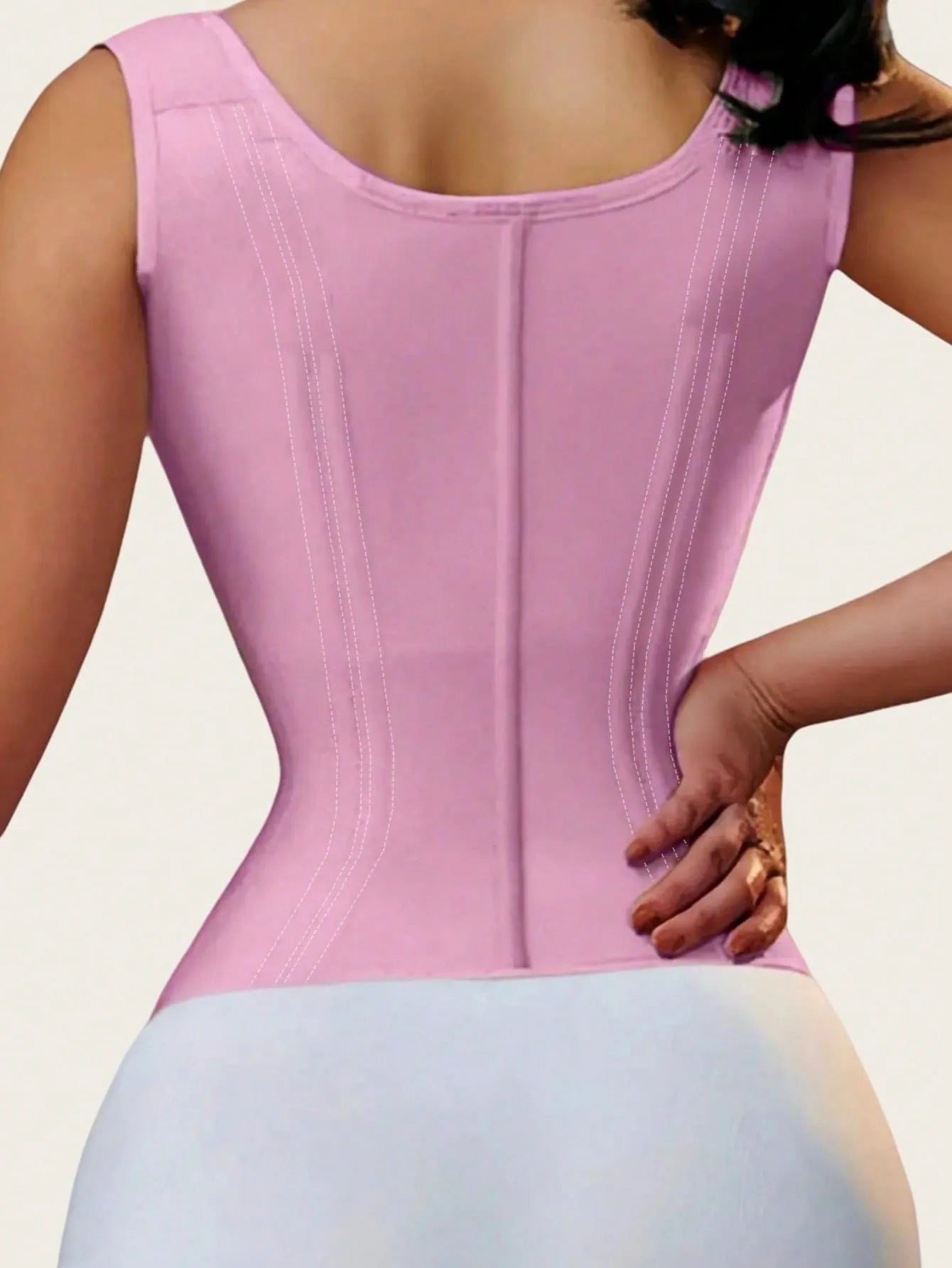 Women Latex Waist Trainer Corset Tummy Control Body Shaper