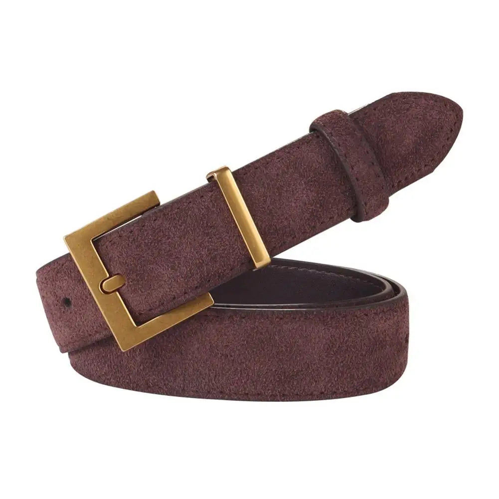 Suede Leather Belt For Women