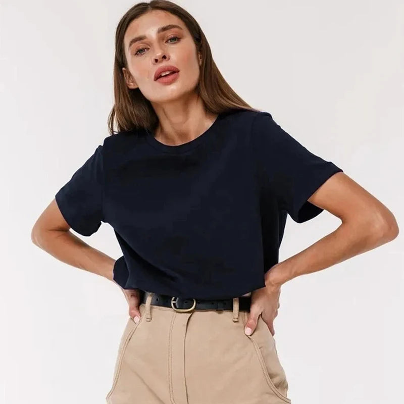 Women Versatile Leisure Daily Tops