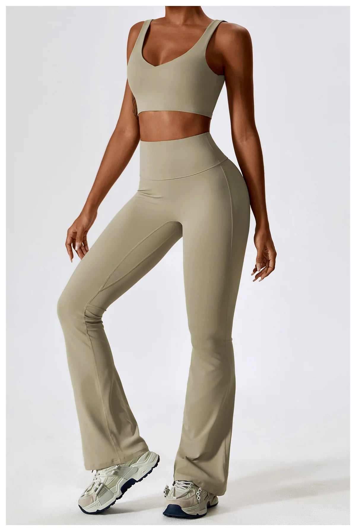 Gym Yoga Suit 2PCS Tight Fitting Sports Set