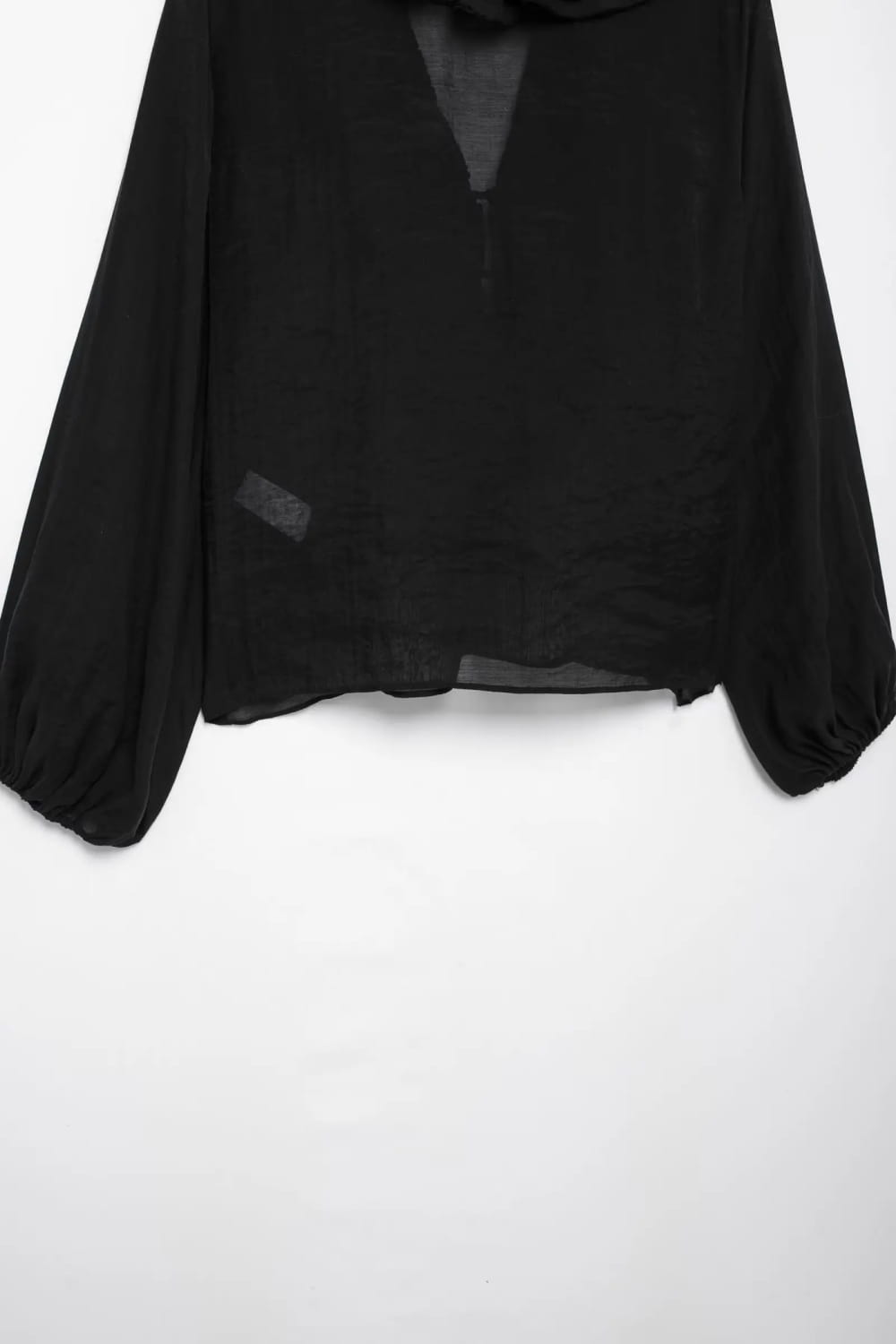 Elegant Women’s Tierred Ruffles Blouses V-Neck Long Sleeve Loose Shirt