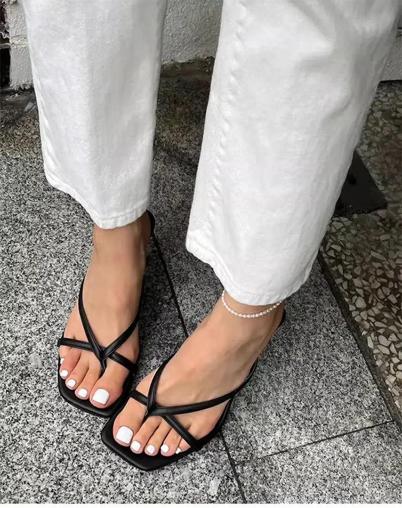 Women Clip Toe Slippers