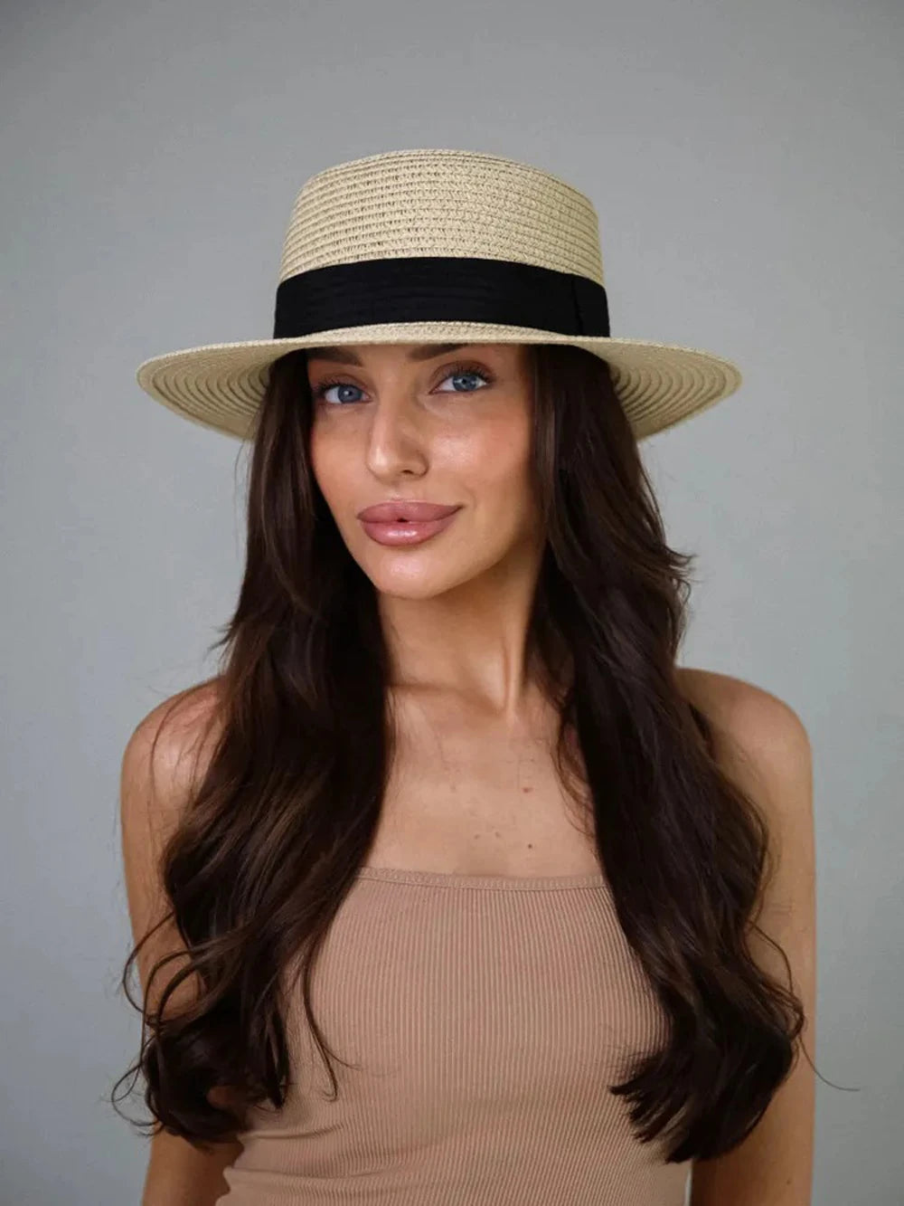 Natural Grass Woven Straw Sunshade Hat