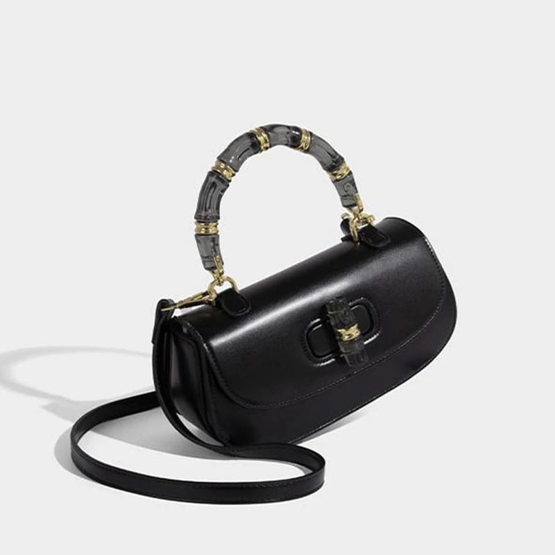 Women’s Handbags Bamboo Handle High-grade Leather