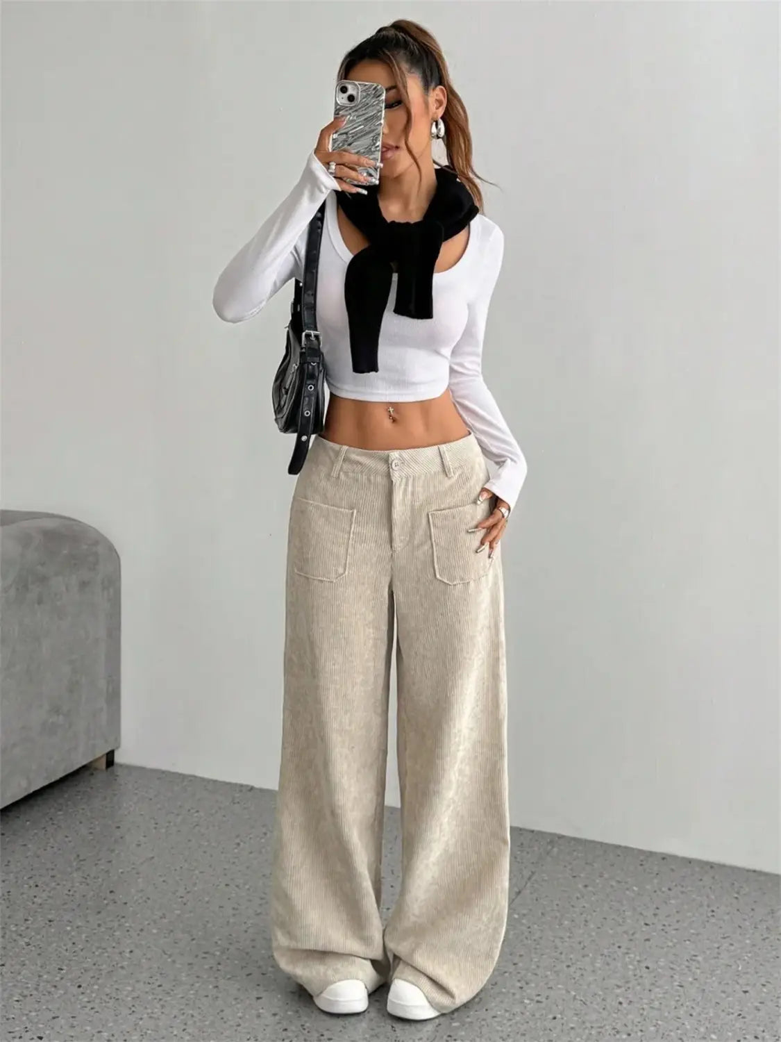 Women Wide Leg Trousers