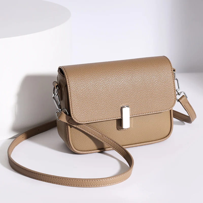 Genuine Leather Women Crossbody Bag